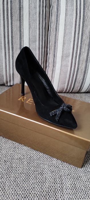 Туфли замшевые новые