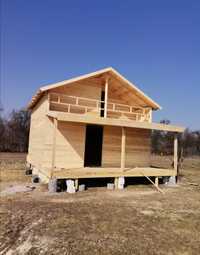 Confecționez case și cabane din lemn