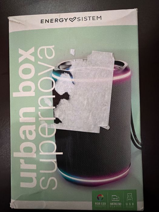 Преносима bluethoth колонка - urban box supernova