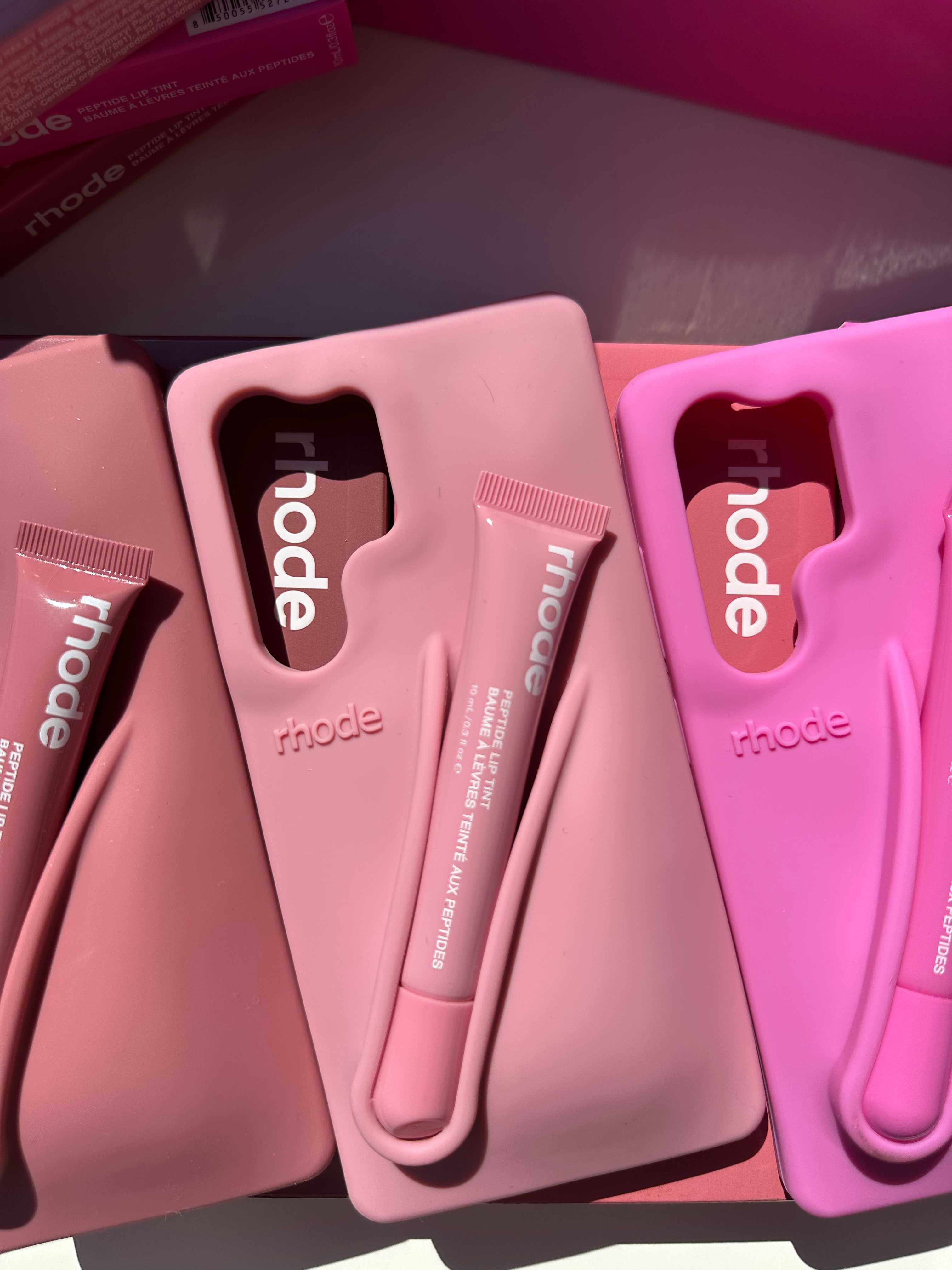 Samsung S25 Ultra Rhode кейс + гланц Rhode case + lip gloss