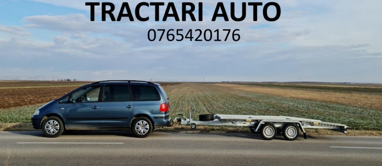 Tractari/platforma auto non-stop oriunde in țară