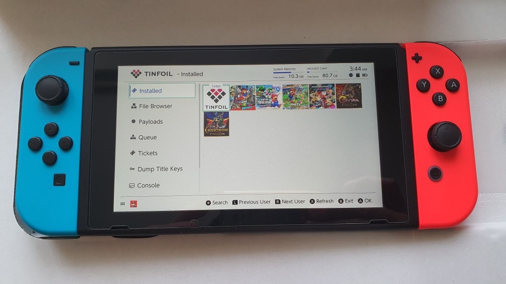 Nintendo switch v2 nou modat cu cip