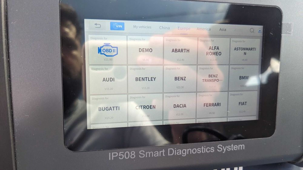 Tester OBD2 multi marca 5 sisteme xTool IP508 Android licenta pe viata