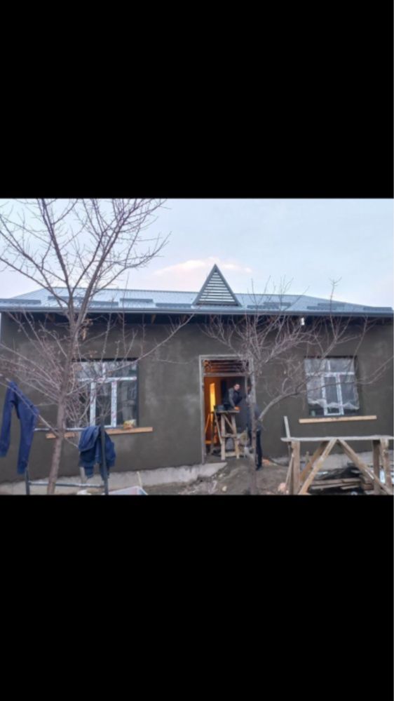 Сотилади Ховли 3,14 Соток Бектемир-Тумани Фасад 12 Метр