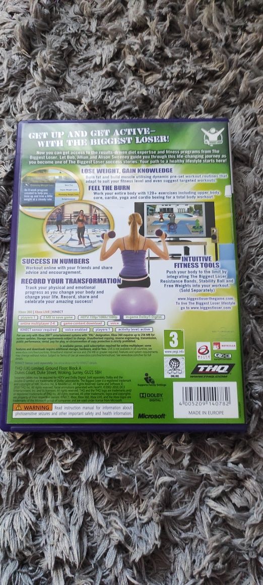 Transport 14lei Joc/jocuri kinect The Biggest Loser Ultimate Xbox360