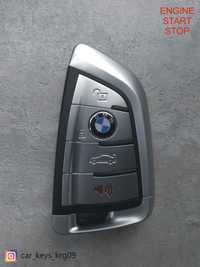 Автомобильные ключи с чипом, smart ключ (парус)  BMW-F 868, 433, 315