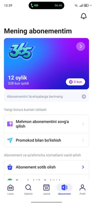 1Fit Abonement sotiladi