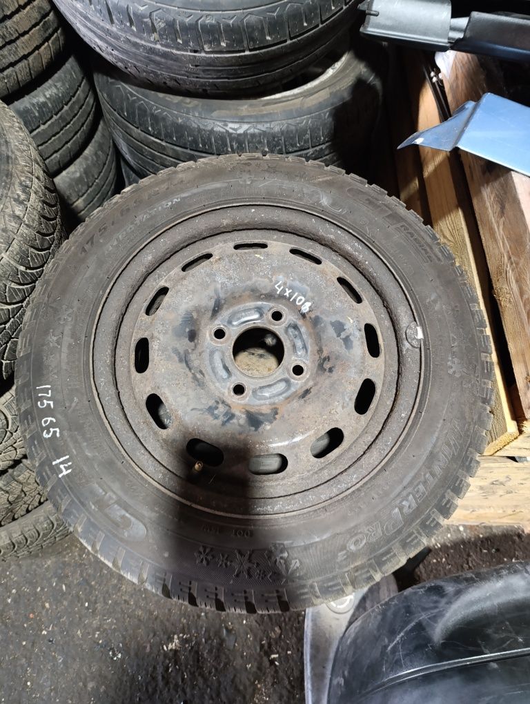 Диски железные с резиной R14 4*108