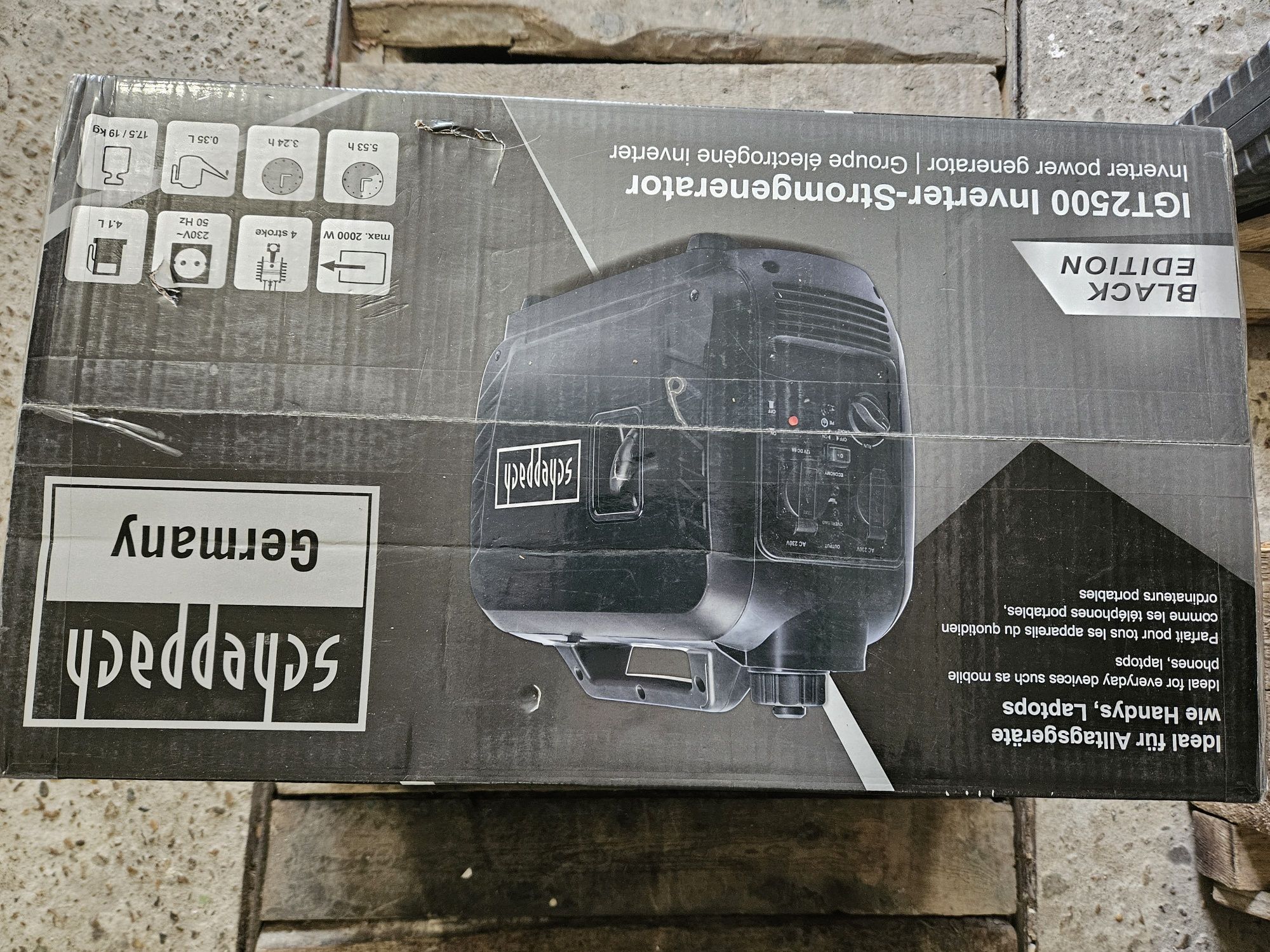 Генератор за ток инверторен Schepach 2500W