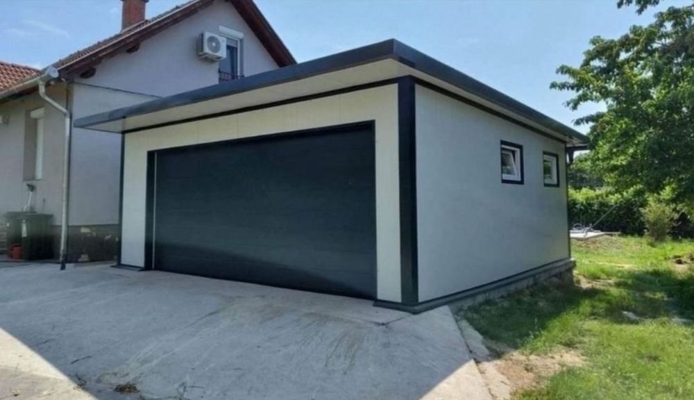 Vindem garaje din panouri sandwich