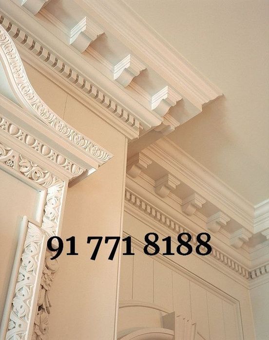 Лепка лепнина тяга декор 3д 3d рамка колонна алебастр ramka karniz