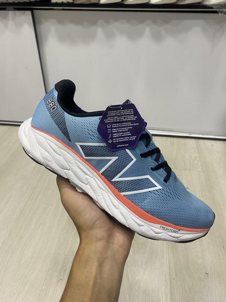 Кроссовки New Balance Fresh Foam X 880 мужские, беговые, размеры 40–44