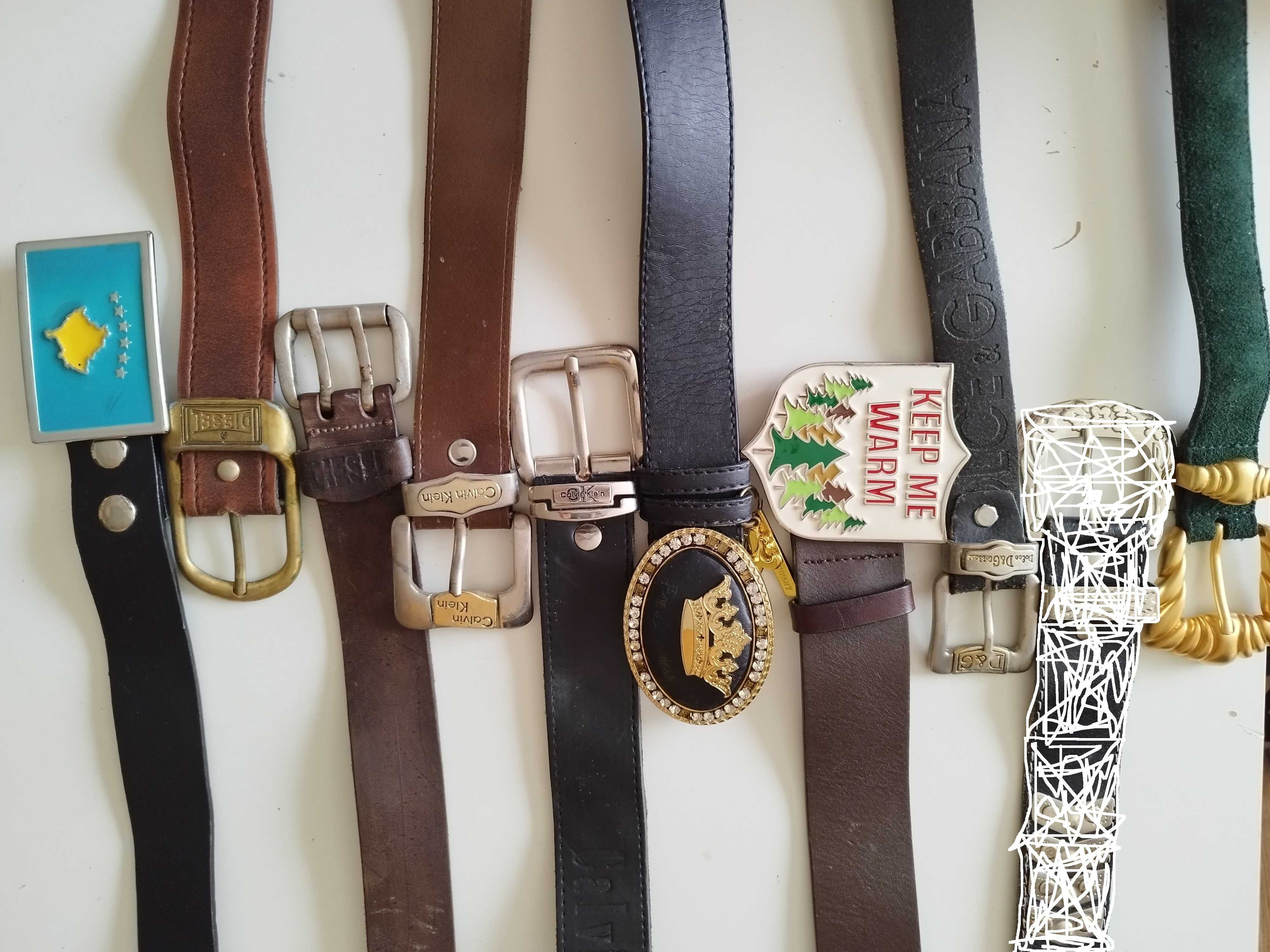 Колани (мъжки и дамски(Harley, Diesel, Tiger, Levis, JD,) и катарами