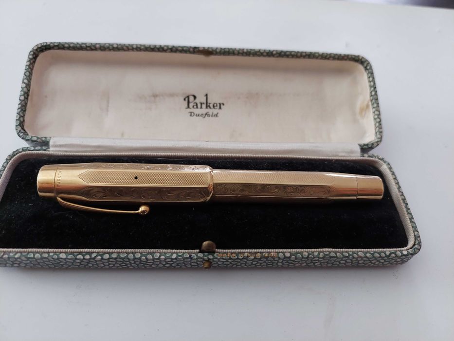 RRR-Златна 14к писалка PARKER(Паркер)солидно злато 14 к