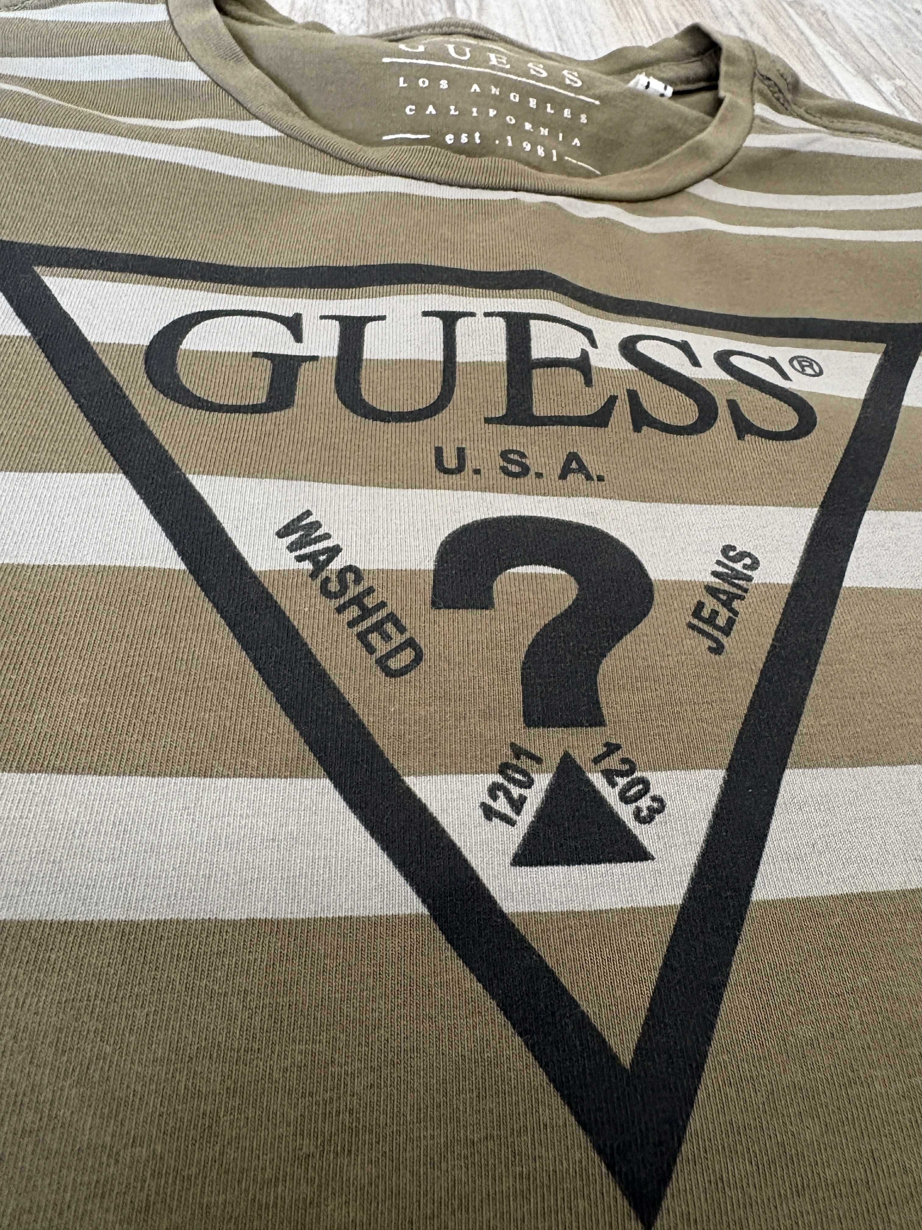 Guess Мъжка Тениска S - Оригинален Guess (втора употреба)