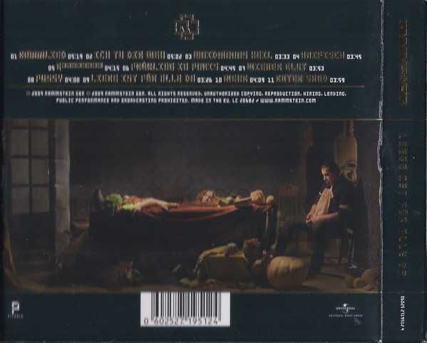 CD Rammstein - Liebe Ist Fur Alle Da 2009 Reissue, Digipak