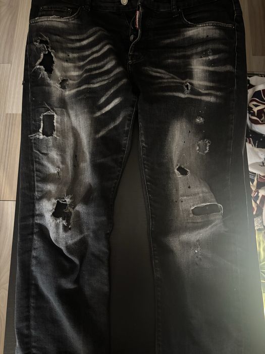 Blugi Dsquared2 , stare buna , XXL