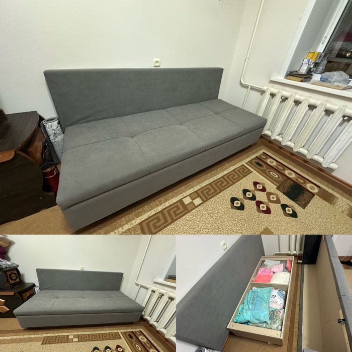 Продам диван, напольная вешалка