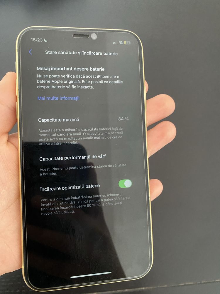 Iphone Xr galben
