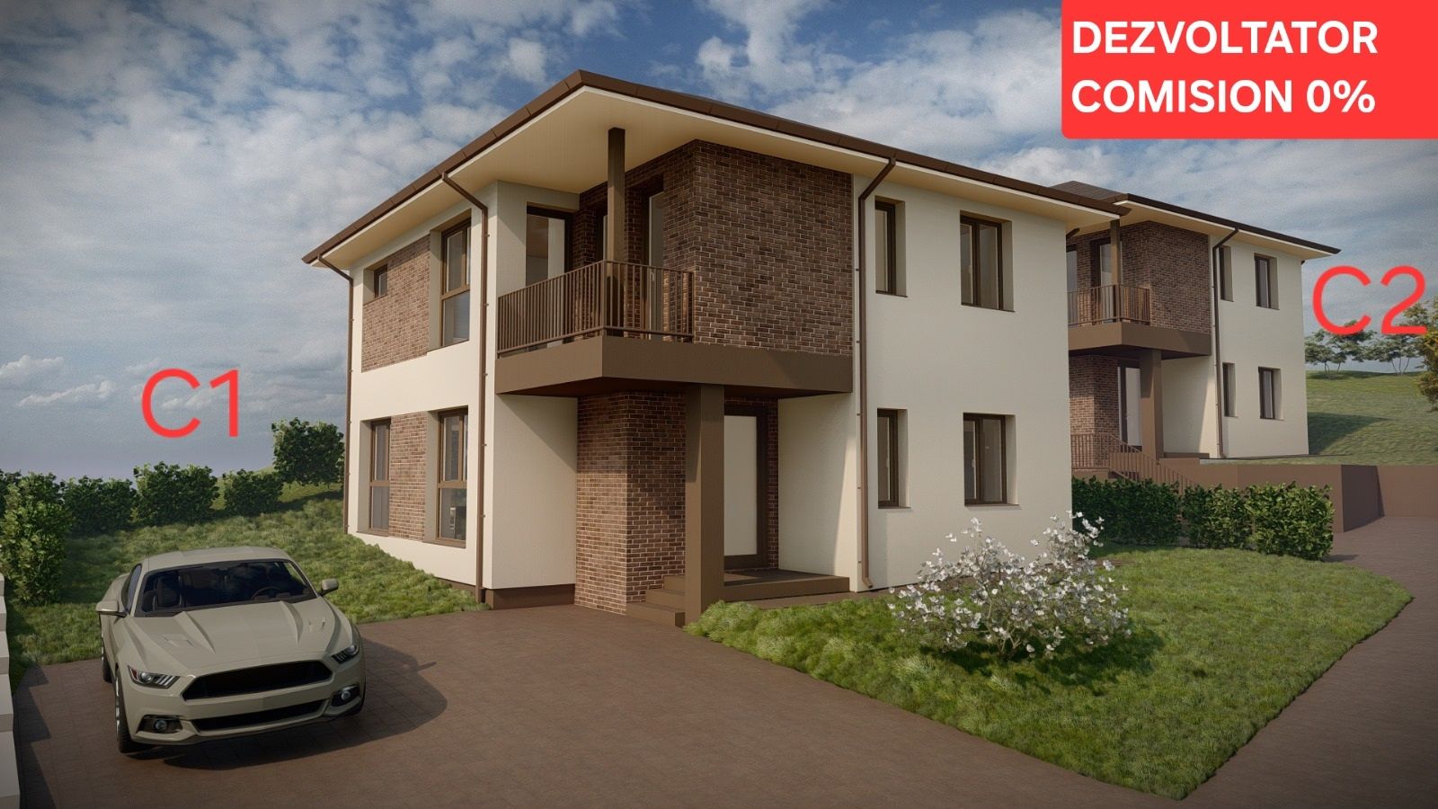 Eficienta energetica NZEB- Semipasive 2 case -DEZMIR - APAHIDA