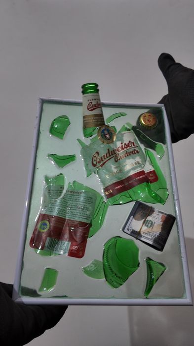 Tablou unic din rășină epoxidică