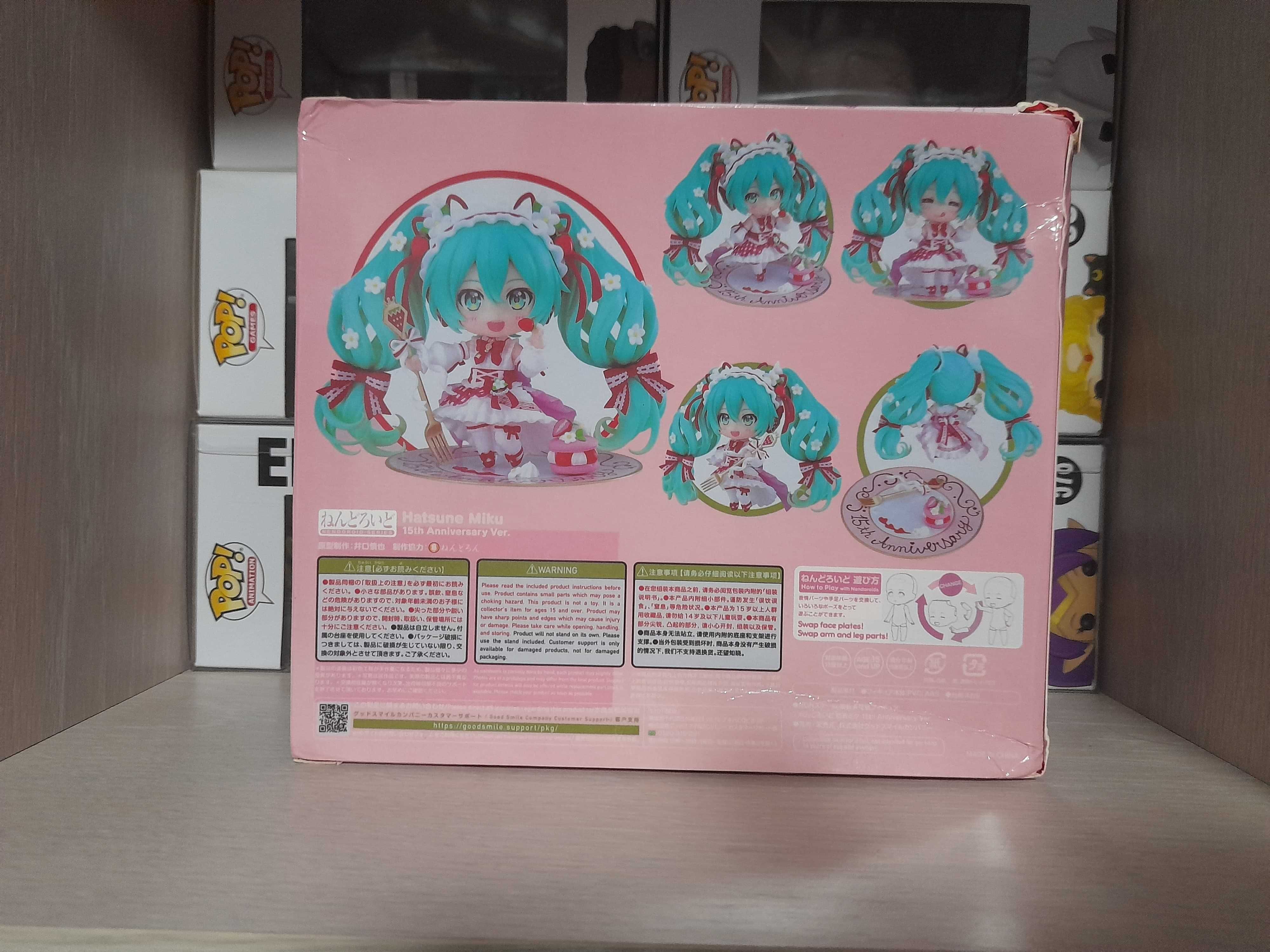 Figurina Anime - Hatsune Miku, 15th Anniversary Ver. , Cutie, Accesori