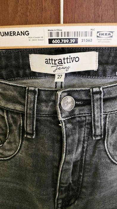 Blugi Attrattivo - 27, Regular Fit, Stare Impecabilă