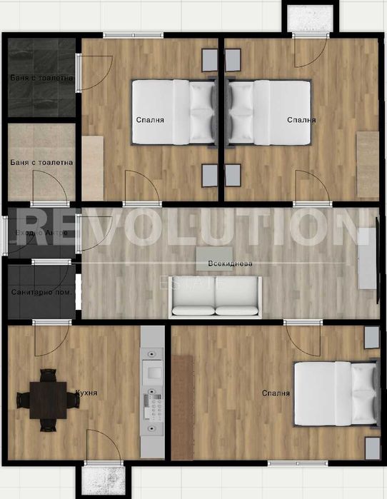 Многостаен апартамент в Център