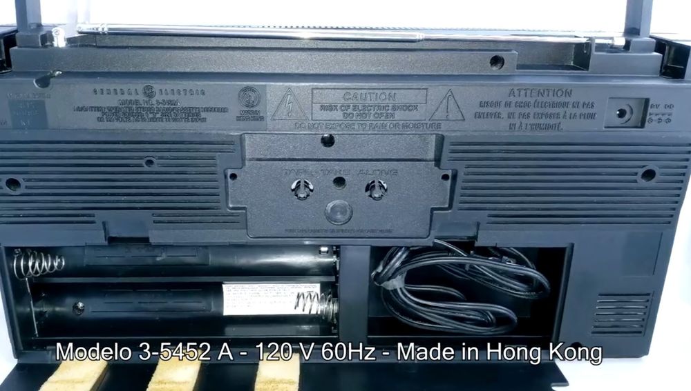 Boombox General Electric