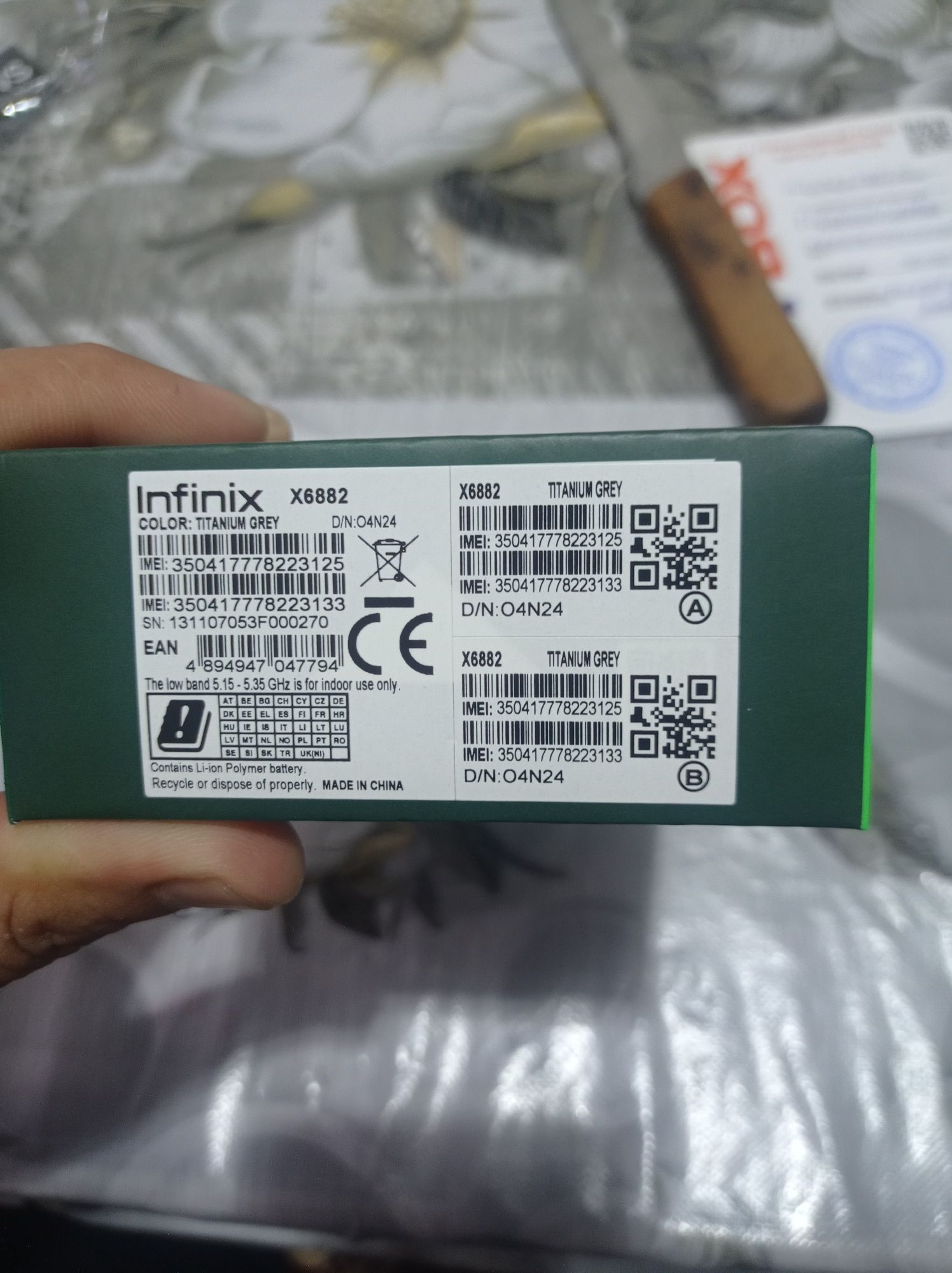 Infinix hot 50 sotiladi