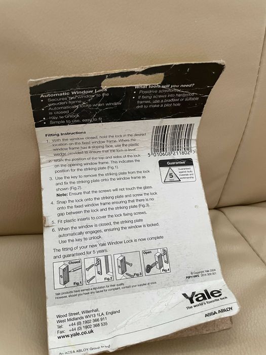 Yale blocator geam Intrerupator Balmoral Livarno Lux senzor NOUSIGILAT