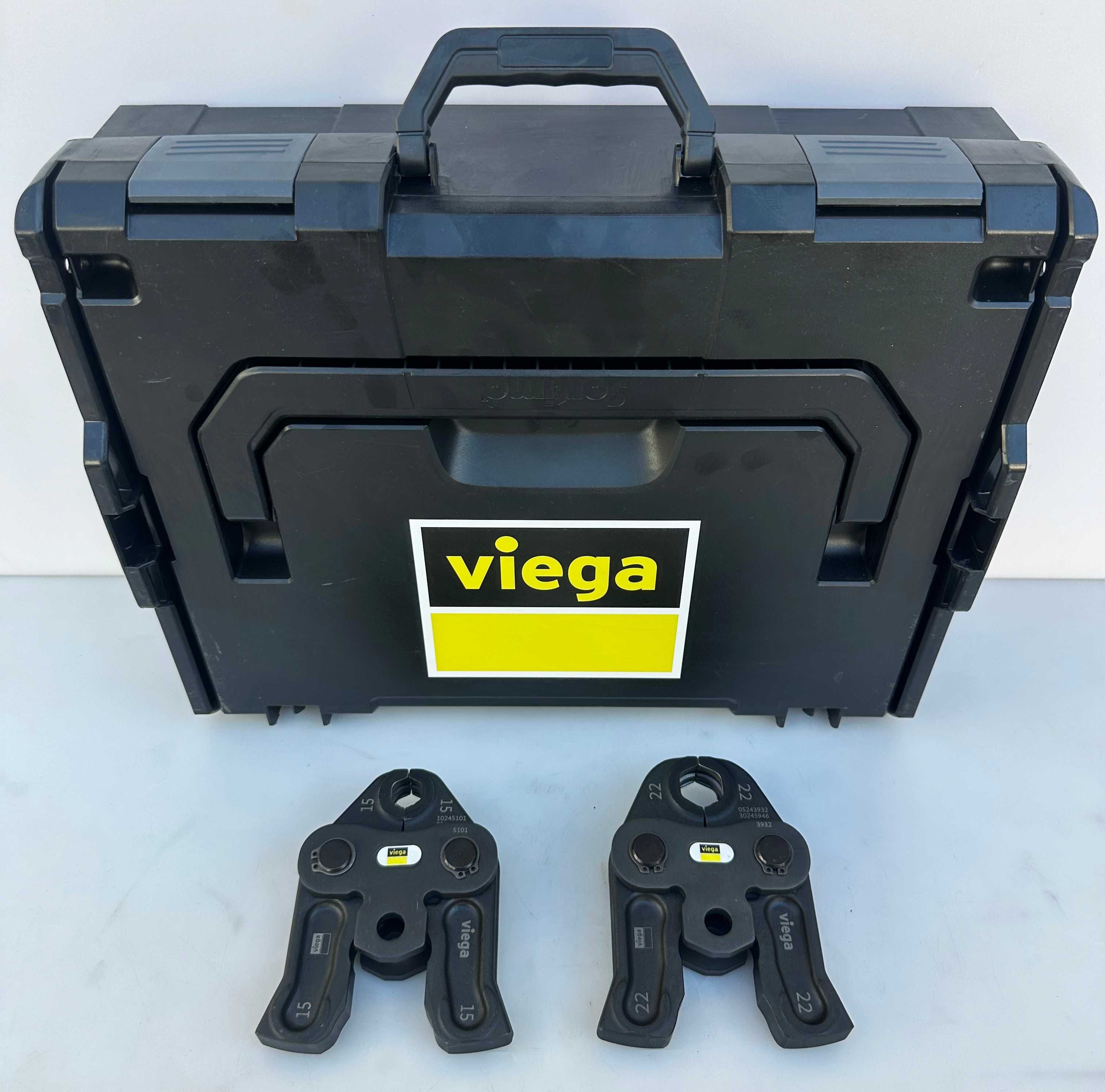 ViEGA - Нови прес челюсти ф15 и Ф22 с куфар
