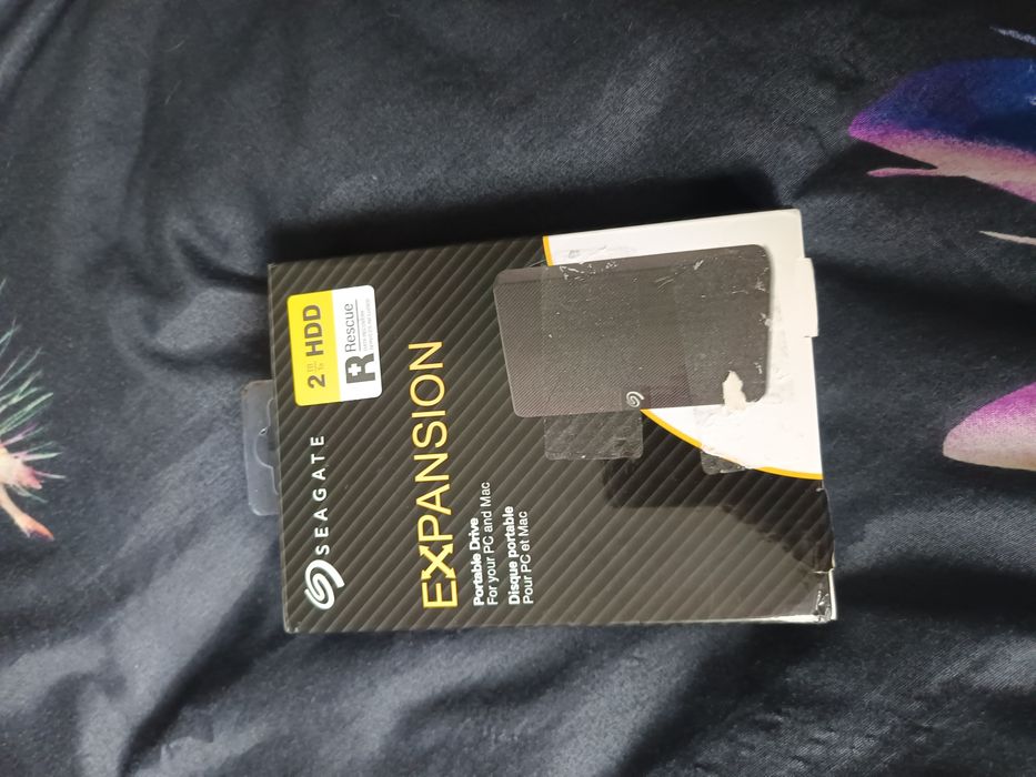 Hdd SeaGate de 1 tb în cutie de 2tb