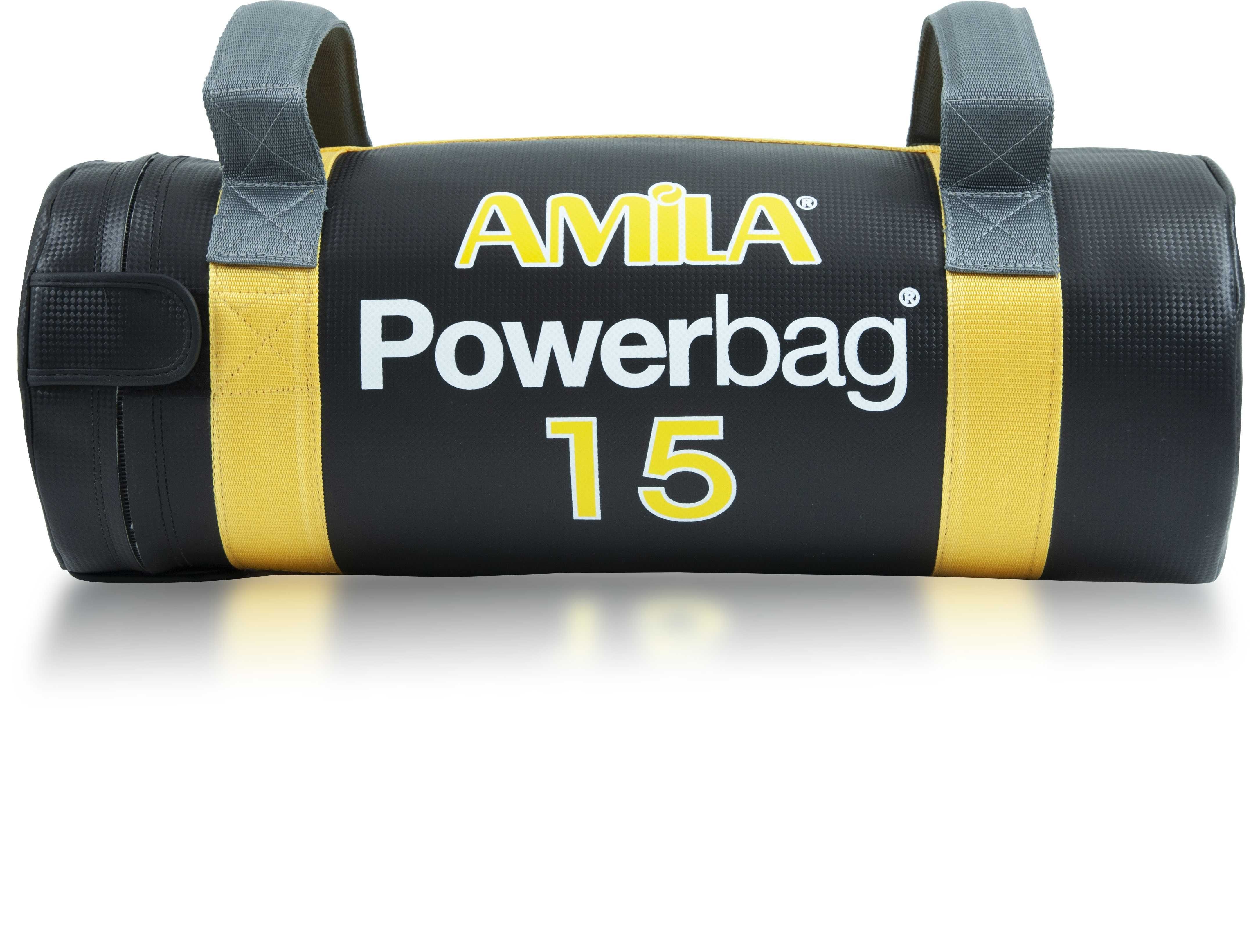 Фитнес Торба Power Bag Amila 15 кг, Кросфит Чанта, Цилиндрични Торби