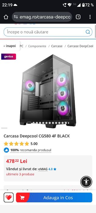 Carcasa pc DeepCool