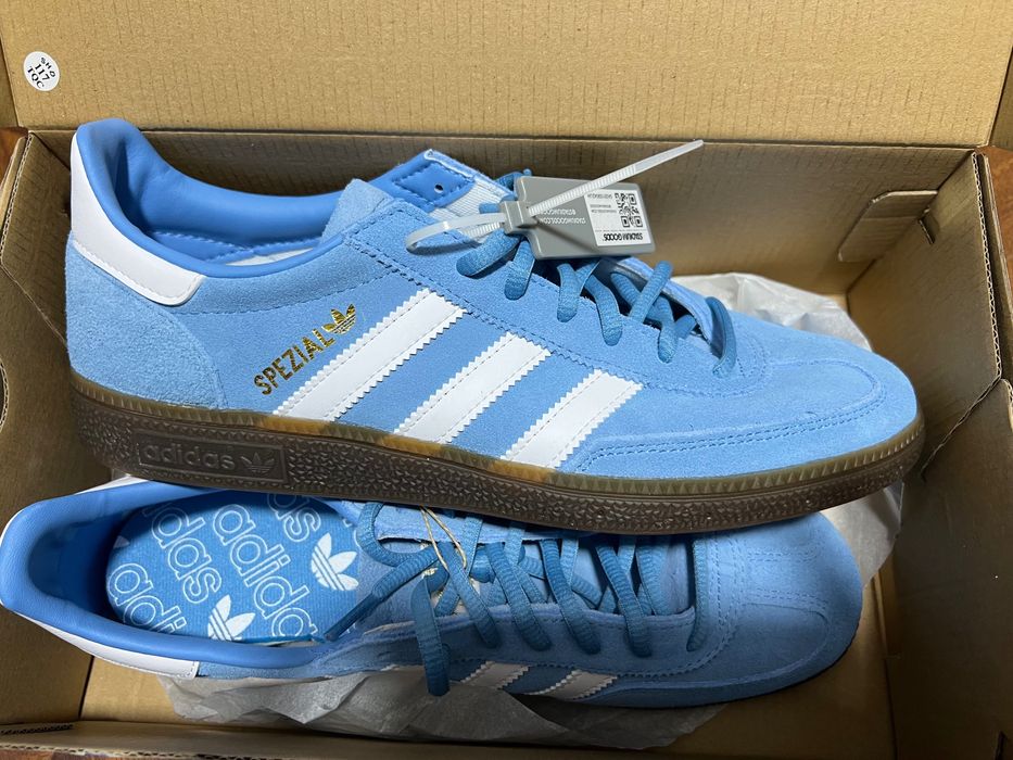 Кроссовки Adidas spezial light blue, 42 размер (100% оригинал), новые