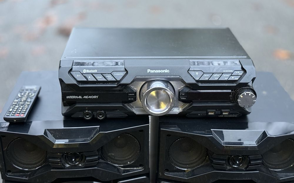 Аудио система High Power PANASONIC SC-MAX3500EK, 2400 W, Bluetooth