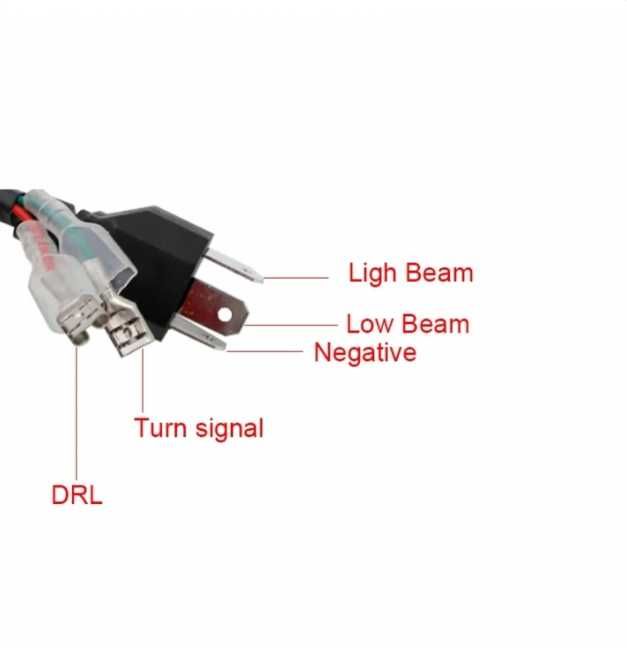 LED фар лампа халоген 12V-24V къси/дълги 4800lm,7 инча, 18см
