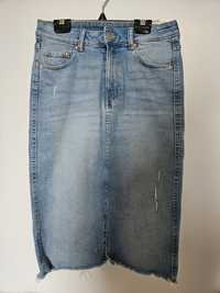 Fusta jeans dama H&M marime 36