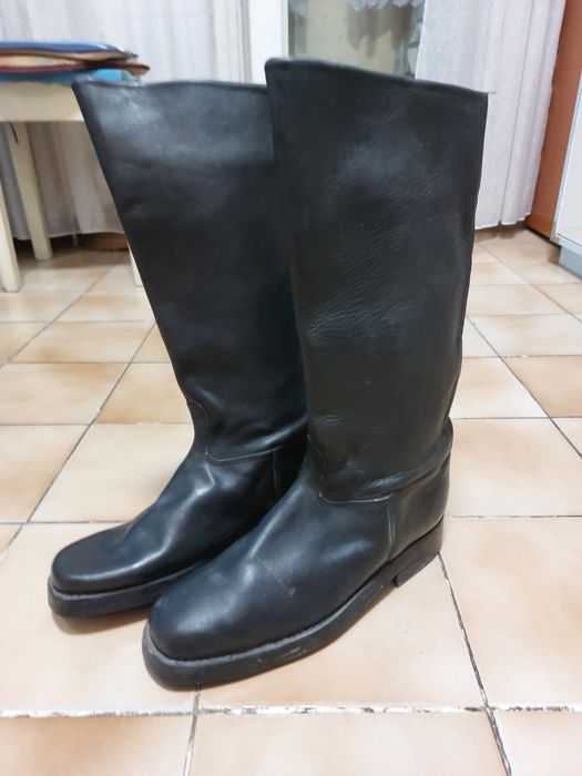 Cizme militare de piele