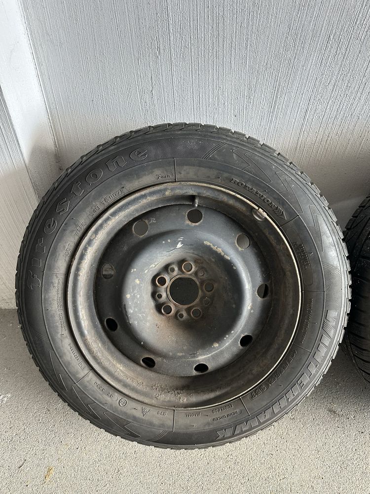 Зимни гуми (Firestone/Continental) с джанти 15 цола