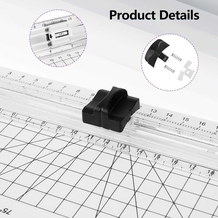 НОВА! A5 мини гилотина за хартия – прецизен и безопасен ротационен нож