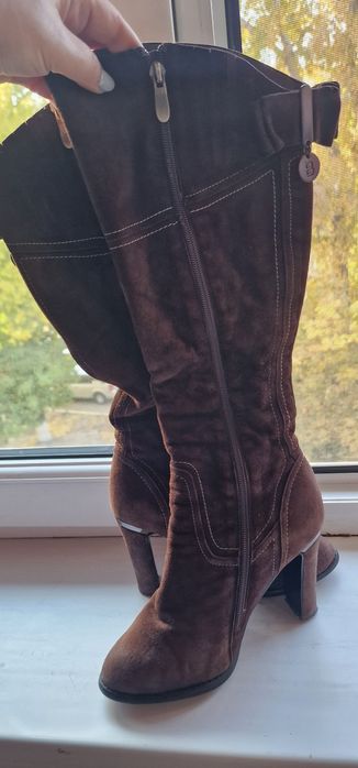 Женские сапоги - осень, б/у