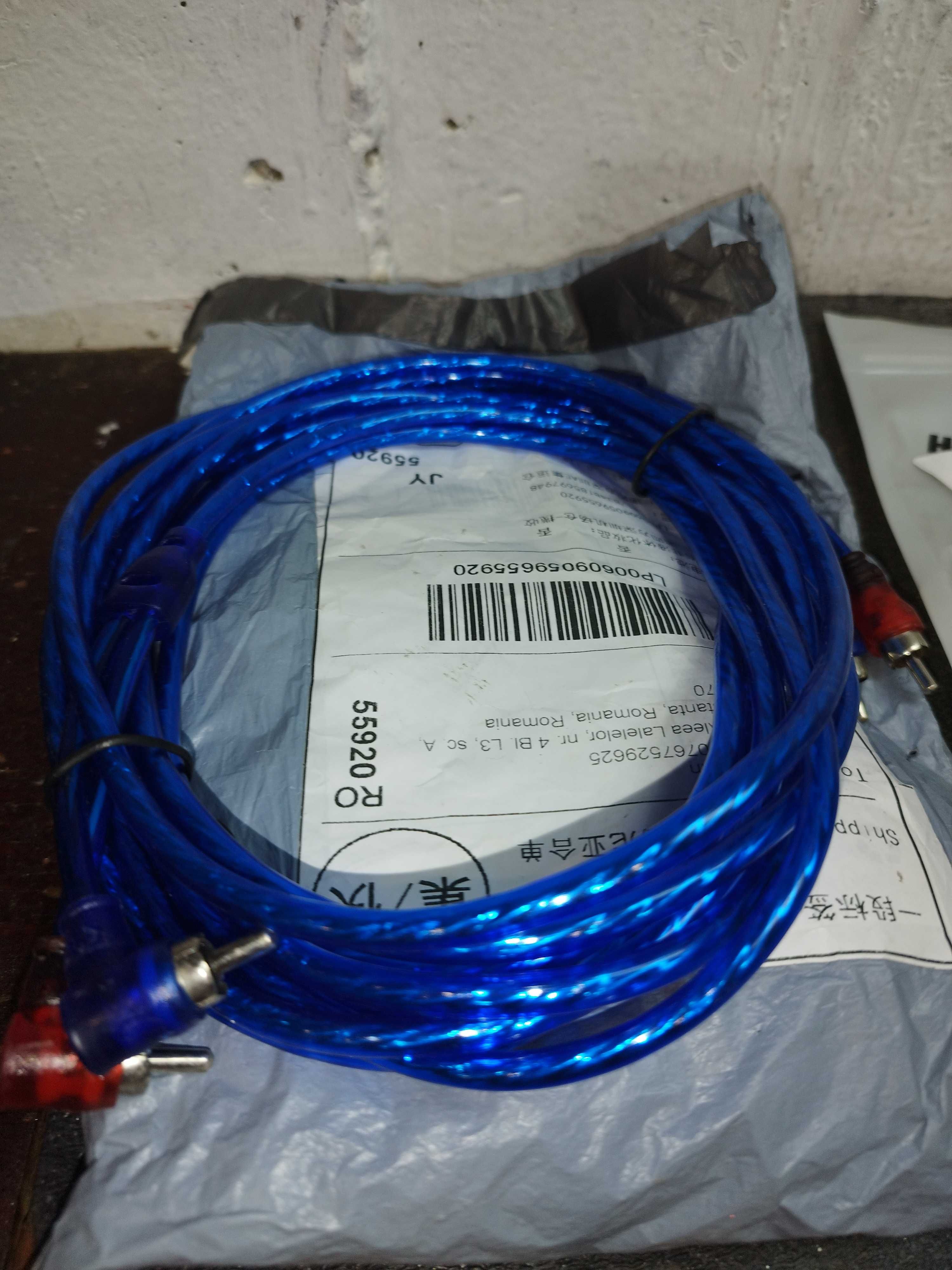 Adaptor High-low, cablu Rca, kit, siguranta, cabluri Y