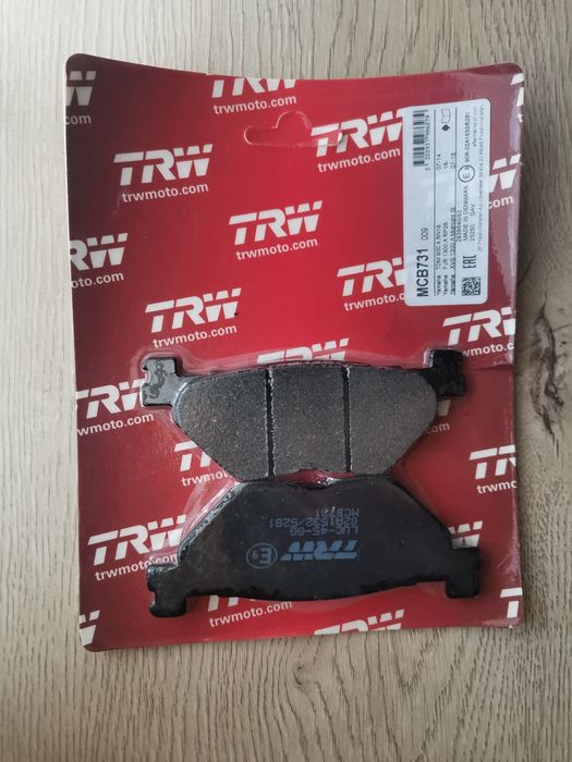 Plăcuțe de frână TDM 900 - TRW Lucas MCB 731 (2 buc.) - MCB731 - Organ