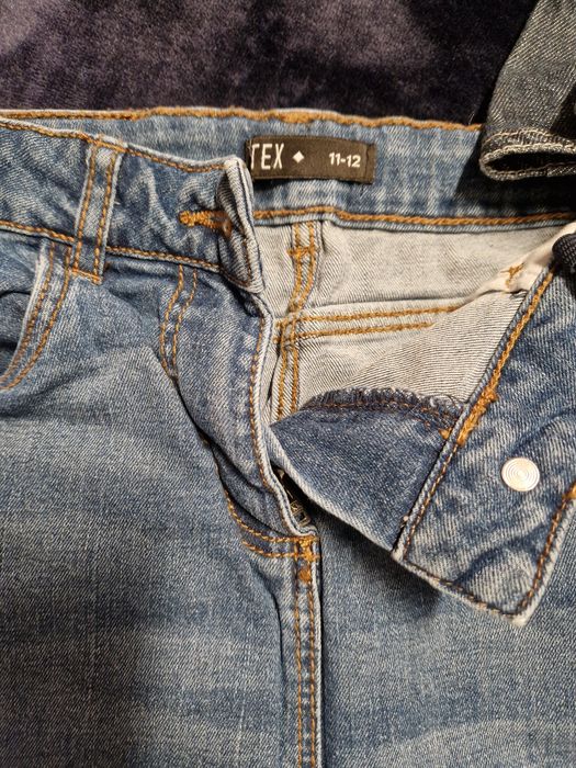 Fustă blugi și sacou blugi fetițe