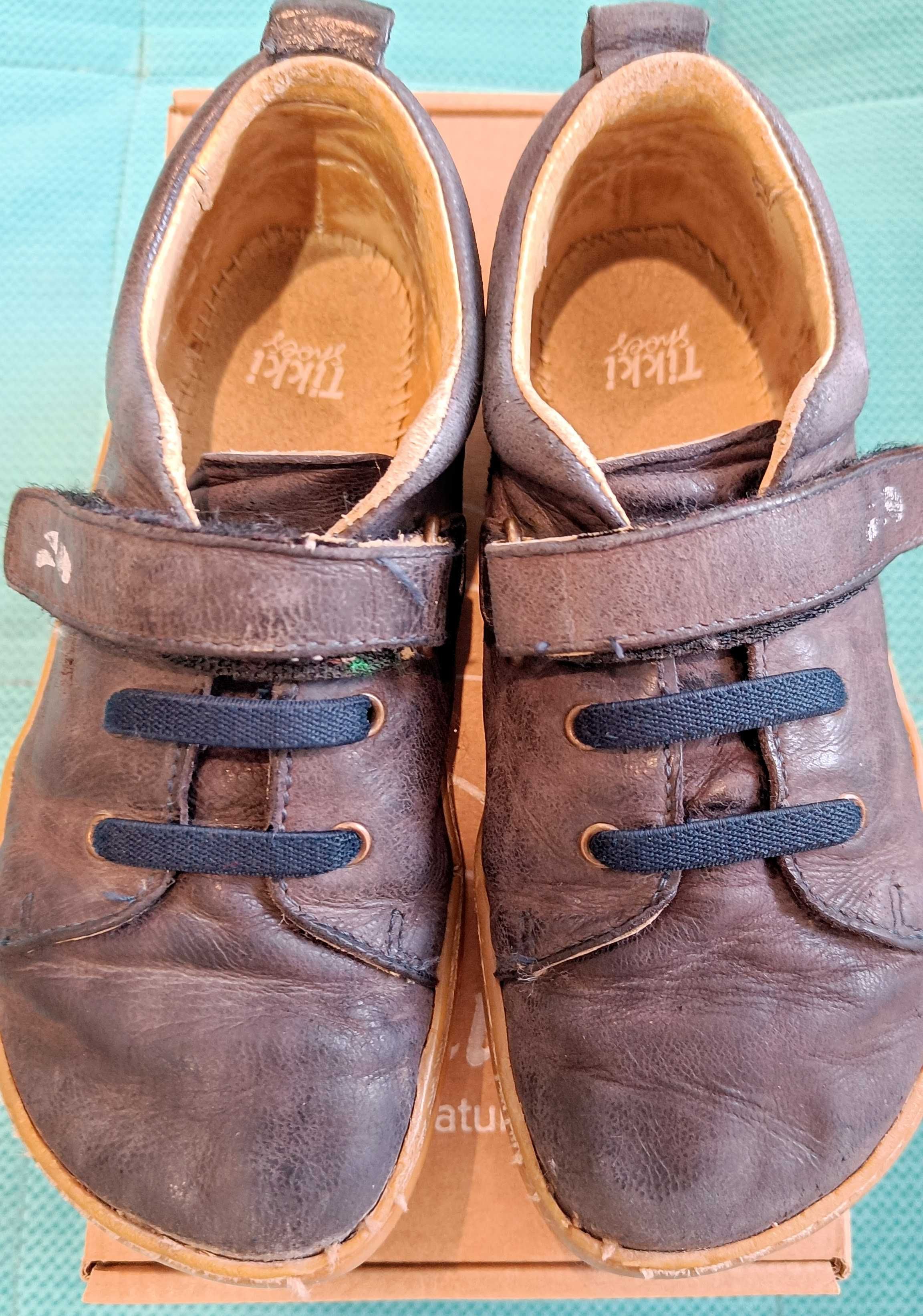 Детски боси обувки Tikki HARLEQUIN Leather, размер 30