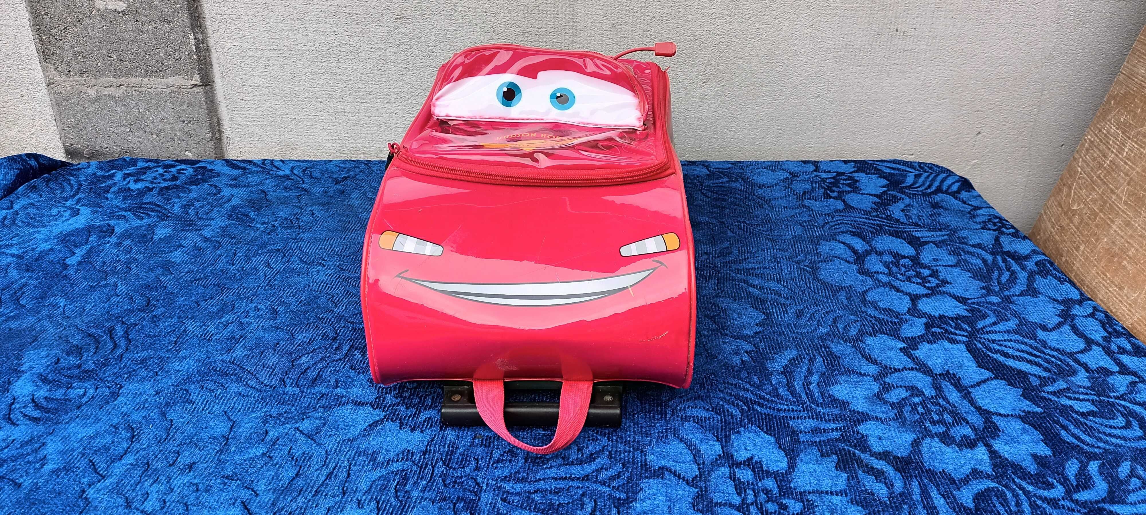 Cars Lightning McQueen | troler copii | tip cabina 57 cm rosu