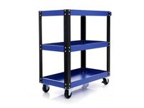 Carucior de atelier cu roti si 3 rafturi , Kraft&Dele KD1066