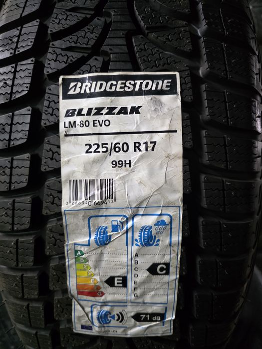 4бр Нови зимни гуми 225 60 17 - Bridgestone